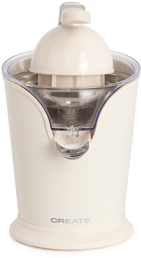 CREATE - Elektrische citruspers met hefboom 100W - Gebroken wit - JUICER PRESS
