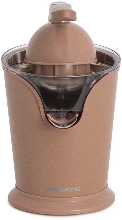 CREATE - Elektrische citruspers met hefboom 100W - Mokka - JUICER PRESS van Merkloos