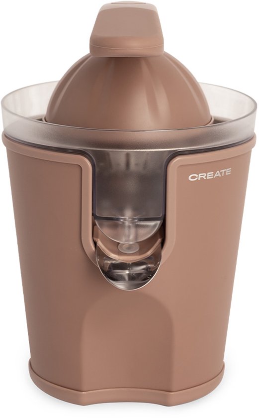 CREATE - Elektrische citruspers met hendel, 100 W - Mokka - JUICER PRESS STUDIO van CREATE