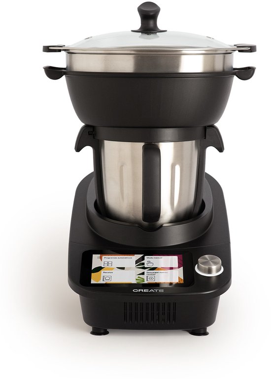 CREATE - Slimme multifunctionele keukenrobot met touchscreen - CHEFBOT TOUCH PRO CONNECT van Merkloos