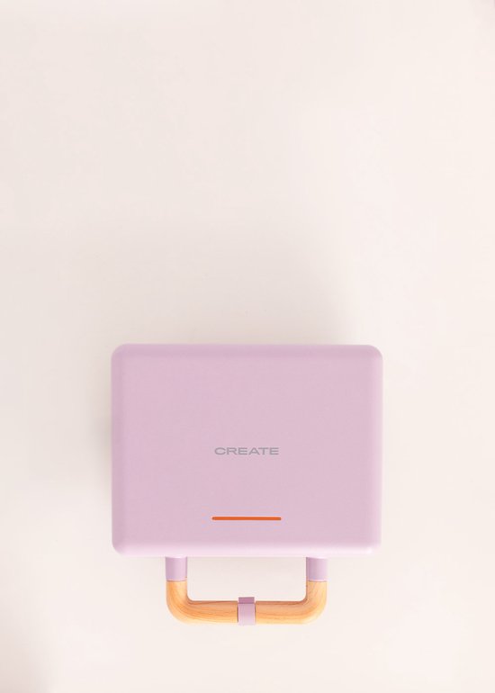 CREATE - Tosti-ijzer, grill en wafelijzer met verwisselbare platen - Dubbel - STONE STUDIO van CREATE