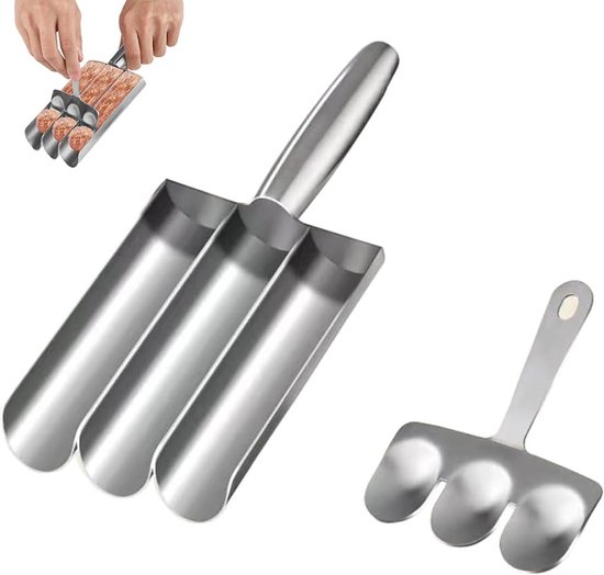 Creatieve Meatball Maker voor Perfecte Gehaktballen, Antiaanbaklaag, Handige Keukenhulpmiddelen en Geheime Recepten