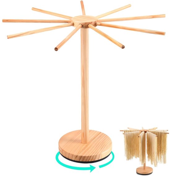 CRLYN® Pasta Droogrek - Pastamachine - Eigen Pasta Maken - Natuurlijk van CRLYN