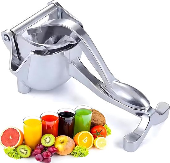 Crrynuo 1 Stuk - Citruspers Handmatig - RVS - Handpers - aluminiumlegering - Kleur van aluminiumlegering- Stabiel En Gemakkelijk Te Reinigen van Merkloos