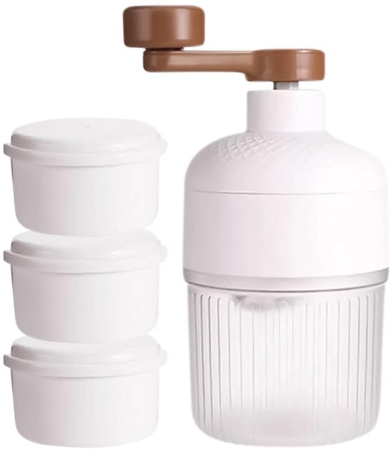 Crushed Ice Machine - Handheld Crushed Ice Machine, Handheld Handheld | Ice Shaver, Snow Cone Manufacturer With Transparent Cool Box, Humani Design Home Smoothie Machine