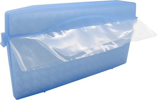 Crushed Ice Maker IJsmaker voor Fijn Gemalen IJs - Blauw van Merkloos
