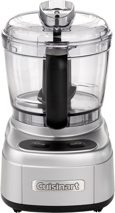 Cuisinart - Mini Prep Pro - Compacte mini keukenmachine - Mixer - Pulsefunctie en druppelgaten - Zilver - 900ml van Cuisinart