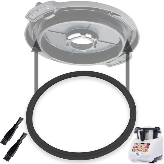Cuisine Connect, afdichtring voor mixer, afdichtring, deksel voor monsieur cuisine connect, gemaakt van BPA-vrij, voor Monsieur Cuisine Connect, Connect Trend & Smart