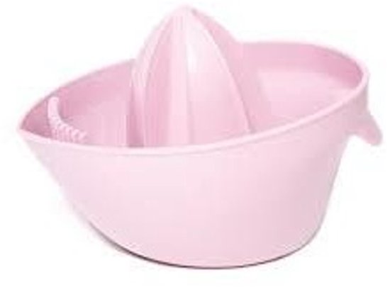 Curver Essentials Handmatige Citruspers – Roze/Transparant – 17,8 cm – Ergonomisch & Duurzaam – Sapcentrifuge