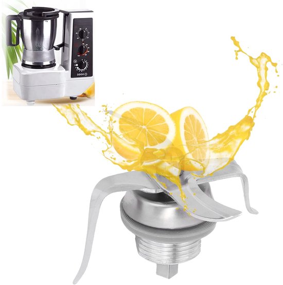 Dailygoods- Blenderblad Vervanging Roestvrij Staal - Duurzaam - Eenvoudig Schoon Te Maken - Niet Gemakkelijk Te Krassen - Compatibel Met Thermomix 3300 - Handige Vervanging - Sapcentrifugeblad