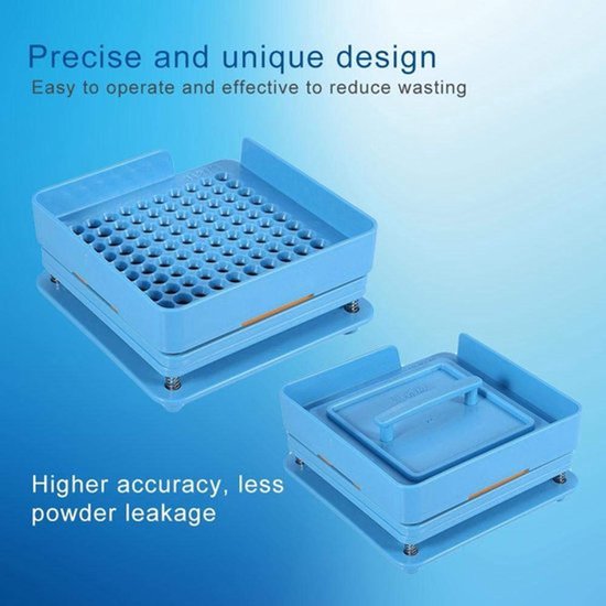 Dailygoods- Capsulevulmachine - Geschikt voor - 100 gaten