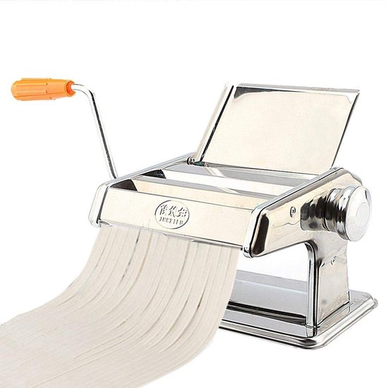 Dailygoods - Dailygoody - Pasta Cutter Machine - 3-in-1 Noodle Roller en Maker - voor Lasagna en Spaghetti - Snijmessen 0.5-3mm - Voor het hele gezin