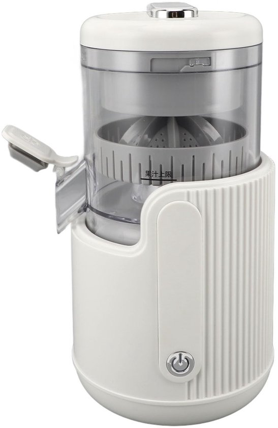 Dailygoods - Dailygoody - USB Oplaadbare Elektrische Sapcentrifuge - Compact en Praktisch - Lekvrije Tuit - Zilver - Citrusvruchten - 500ML - Geschikt voor fruit e...