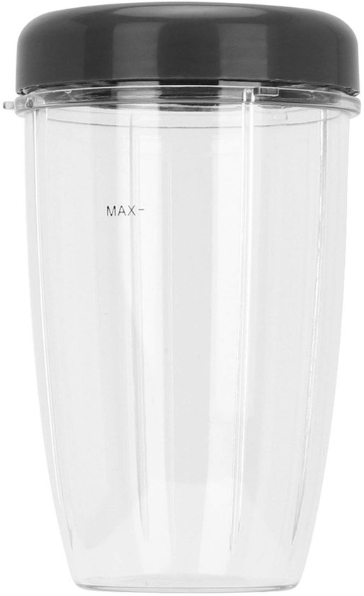 Dailygoods - Dailygoody - Vervanging Onderdelen Kit - Blender Cup Accessoire - Transparant - Geschikt voor Nutri 900W - Medium 24Oz - Blenderdeel Kit