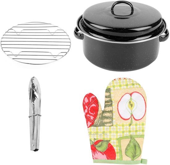 Dailygoods- Grillpot Draagbaar - - Thuisgebruik - Deksel