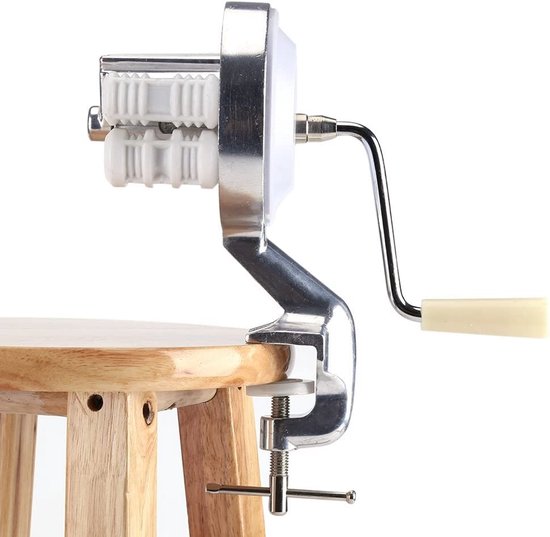 Dailygoods - Handmatige Pasta Maker - Aluminium Noodle Pers voor Thuisgebruik