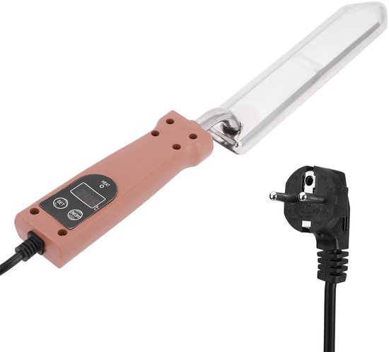 Dailygoods- Honingmes Roestvrij Staal - Honing Extractor - Geheugenfunctie - Sterk/Scherp - Duurzaam - Tijd/ moeite besparend - Honingextractor