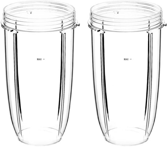 Dailygoods - QCTrial - Dailygoods - Cosensi - Dailygoody - Juicer Cup - Vervangingsonderdelen - 32 ounce - Geschikt voor NutriBullet - Perfecte afdichting - Geen lekkages