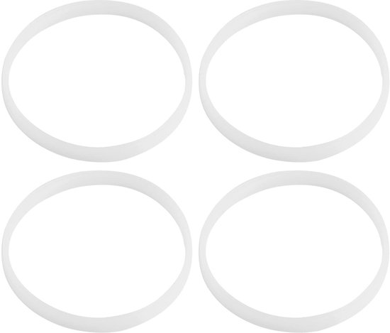 Dailygoods - Rubber O-ring Set voor Juicer en Blender Vervangingen (4 Stuks)