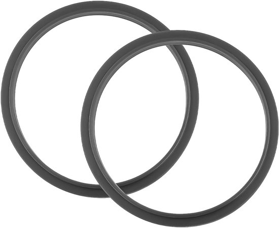 Dailygoods- Rubber Ring Vervanging - 6 Stuks - Voedselveilig Siliconenrubber - Afdichtring - Waterdicht - Geschikt voor Blender - Buitendiameter 9,4 c