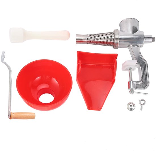 Dailygoods- Sapcentrifuge Handmatig - Aluminiumlegering - Roestvrijstalen Filter - Multifunctioneel - Voor Tomaten/Sinaasappelsap - Efficiënt Sap Maken - Fruitpers