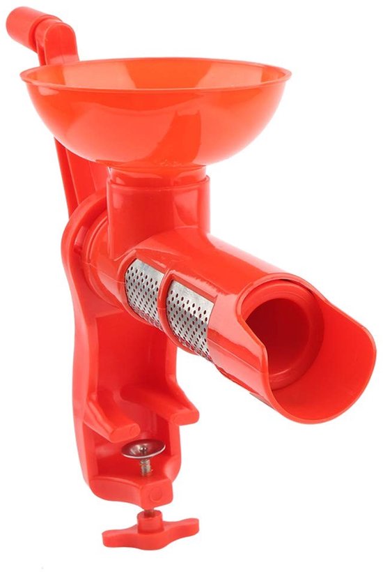 Dailygoods- Tomatenpers Handmatige Sapcentrifuge - Duurzaam - Draagbaar - Eenvoudig te Gebruiken - Voor Vers Sap - Voor Zelfgemaakte Tomatensaus