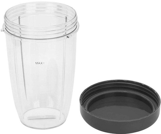 Dailygoods - Vervangcups - Mixer - Duurzaam en Veilig - 18oz 24oz 32oz - Perfect voor Smoothies - Inclusief deksels van Dailygoods