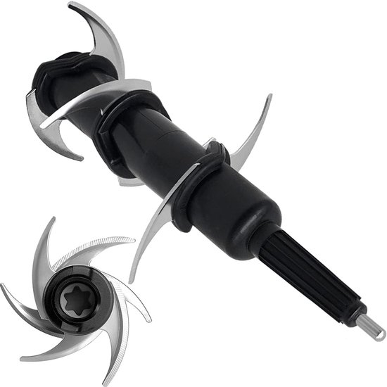 Dailygoods - Vervangend Stapelmes voor Ninja Food Processor Blender 1200W