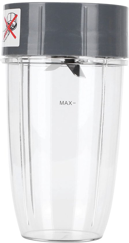 Dailygoods - Vervangende Blender Cup en Mes - Geschikt voor 600W en 900W Blenders