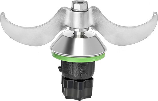 De kneedmessen geschikt voor de Thermomix TM7, TM6 en TM5 zijn gemaakt van roestvrij staal, laten geen deegresten achter en zijn gemakkelijk schoon te maken. van Merkloos