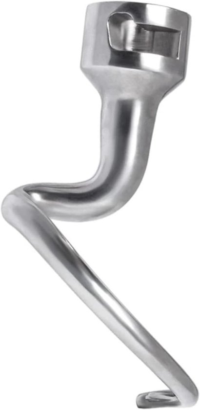 Deeg Haak - Mixer Accessoire - Brood Deeg Maken - Duurzaam Metaal - 4.5-5 Quart van Merkloos
