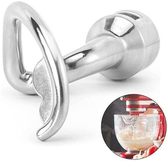 Deeghaak Geschikt voor KitchenAid staande mixers met kantelmechanisme van 4,5 tot 5 liter, vaatwasmachinebestendig. van Merkloos