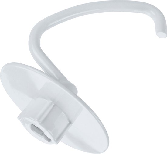 Deeghaak K45DH voor KitchenAid 4,5-5 Quart Tilt-Head Stand Mixers Artisan & Classic Series van MMOBIEL - Aluminium Vervangende Broodhaak - Mengaccessoire Vervanging – Enkel Handwas van MMOBIEL