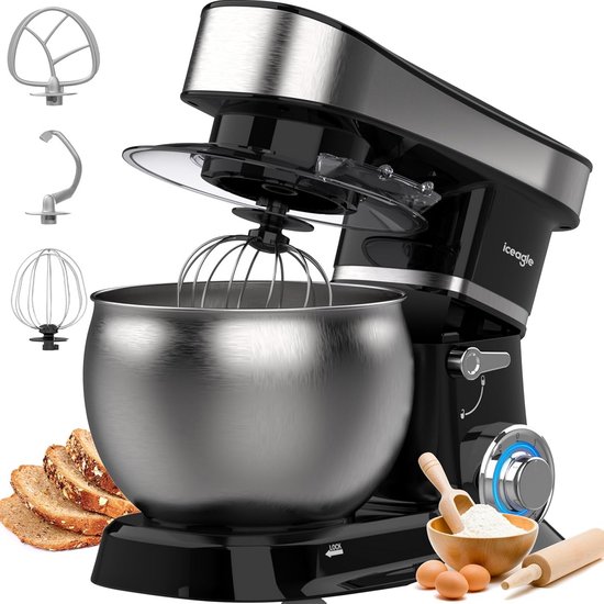 Deegmachine - Kneedmachine - Deegmixer Compact van Merkloos