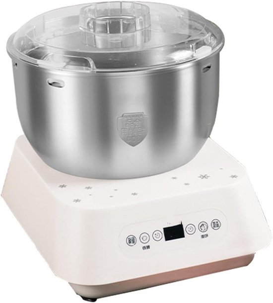 Deegmachine - Mixer Kneedmachine - Huis Bakken - Thermostatische Gisting - 5 liter - Wit