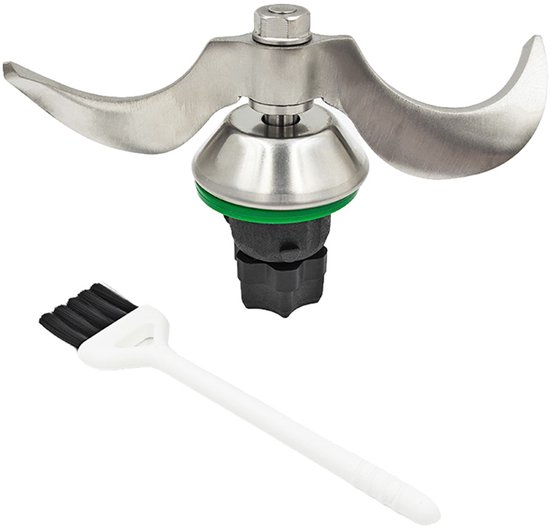 Deegmenger- kneedmes voor Thermomix TM5/TM6 - voor het kneden van brooddeeg en gebak- gemaakt van robuust roestvrij staal