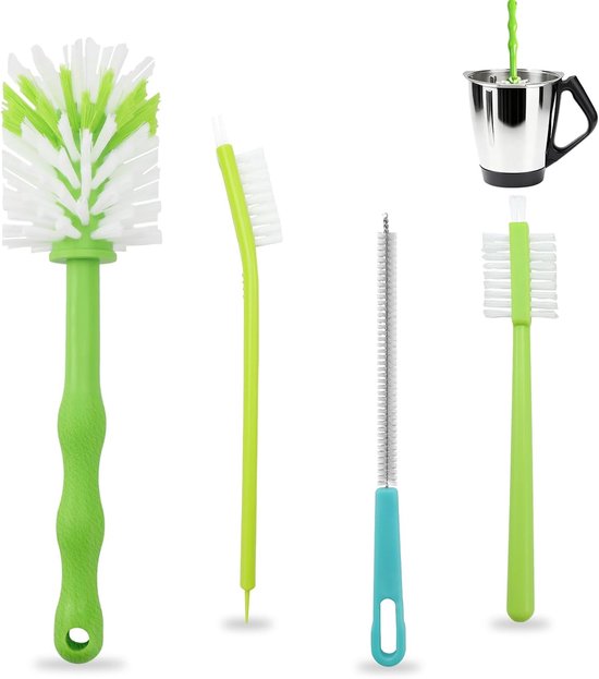 Deegmengmes voor Thermomix TM7, TM6, TM5, deegmes van roestvrij staal, Thermomix accessoires, snel mengen, snelle reiniging, geen deegresten achterblijven (groen)