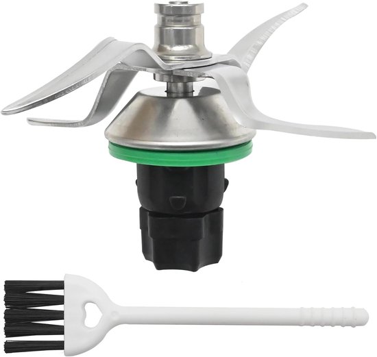 Deegmes van roestvrij staal met 1 borstel, vervanging voor Vorwerk Thermomix TM5, vervanging voor Vorwerk Thermomix - ShopVlot