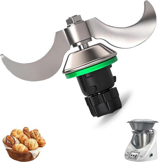 Deegmes voor Thermomix TM5 TM6 TM7 - vervangend mes - eenvoudig te installeren - optimale prestaties - ShopVlot
