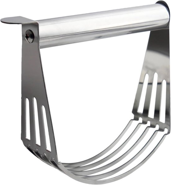 Deegmixer - Bakgereedschap - Bakken Maken - Roestvrij Staal - 13 cm Lengte - Zilver
