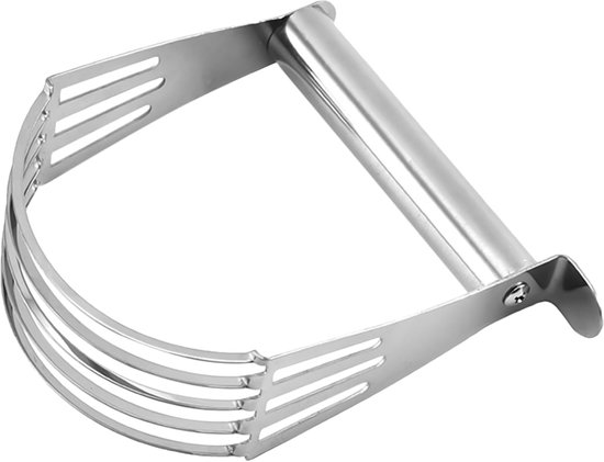 Deegmixer Blender - Keuken Gereedschap - Bakken Mengen - Ergonomische Handgreep - 133 cm Lengte - Zilver