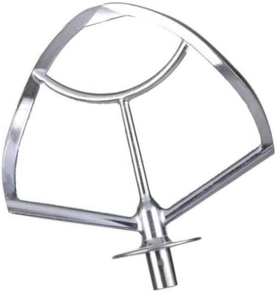Deegmixer Impeller - Mixeronderdeel Mixeraccessoire - Deeg Kneden - Voedselveilig Roestvrij Staal - 10 x 10 x 10 cm - Zilverkleurig