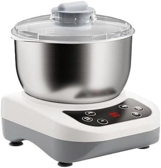 Deegmixer - Kneedmachine - Bakken Thuis - Met Fermentatie - 9L Capaciteit - Zilverkleurig