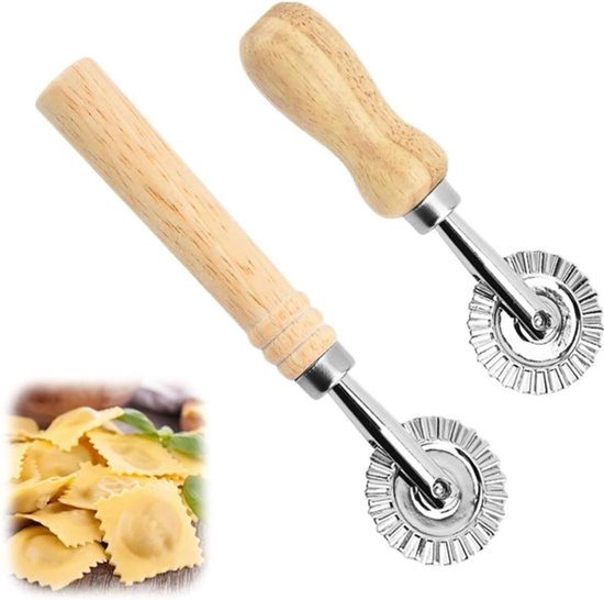 Deegsnijderset Allecto Plus - 2 stuks, ravioli pasta