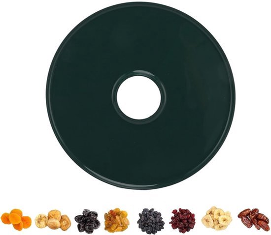 Dehydratorbladen Ronde Siliconen - Herbruikbare Voedseldehydrator - Lekvrije Waterlade - Geschikt voor Fruitdroogmachine - Droog tot 3 Kopjes Fruit per Vel