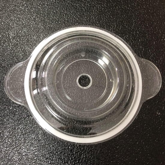 Deksel Plastic Onderdeel - Reserve deksel - Keukenmachine Reparatie - Origineel Onderdeel - 3 Liter - Transparant