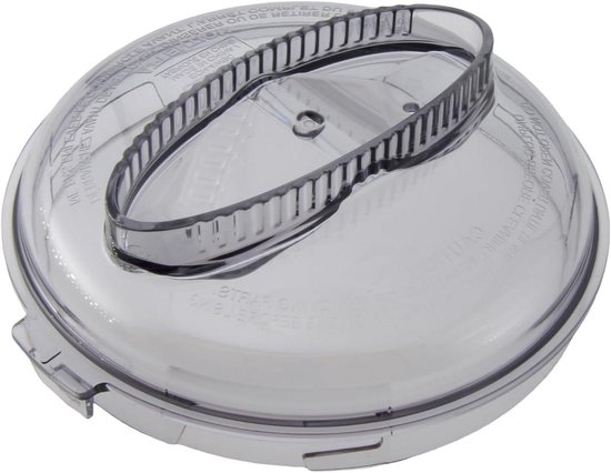 Deksel voor hakmolen - Reserveonderdeel keukenmachine - Voedselbereiding thuis - Origineel onderdeel - 900ml capaciteit - Transparant van Merkloos