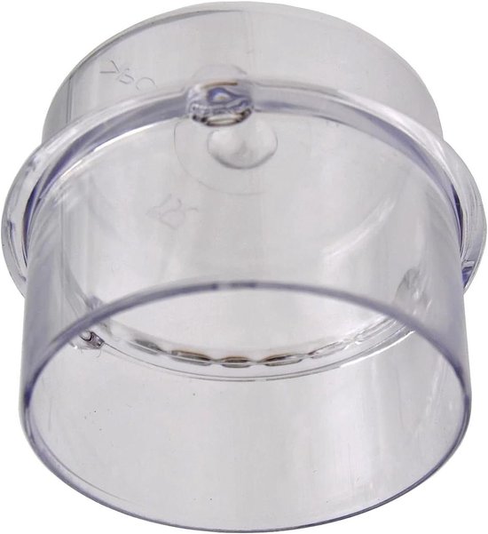 Deksel voor keukenmachine - Maatbeker deksel - Koken en mengen - Perfecte pasvorm - 100 ml inhoud - Transparant