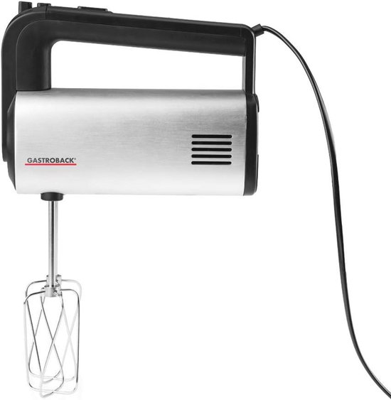 Design handmixer met 5 snelheden en turbo-functie voor veelzijdig gebruik van Merkloos