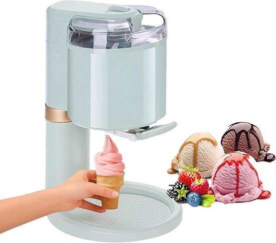 Dessertmaker - IJsmachine - Thuis Desserts Maken - Snel Resultaat - 1 Liter - Groen